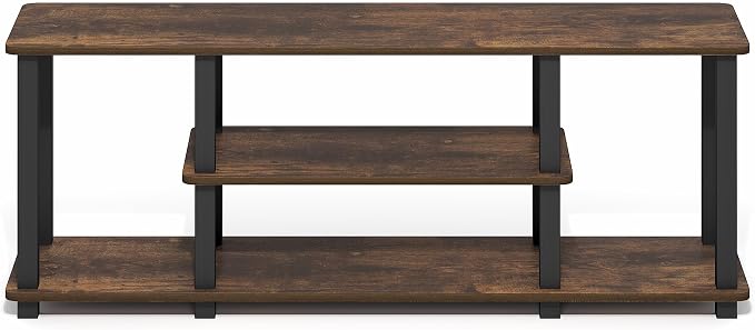 Furinno Turn-S-Tube TV Stand, 3-Tier Toolless Assembly Entertainment Center - Image 7