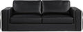 Blackjack Furniture Catania Modern Top Grain Italian Leather Sofa Set by BlackjackFurniture