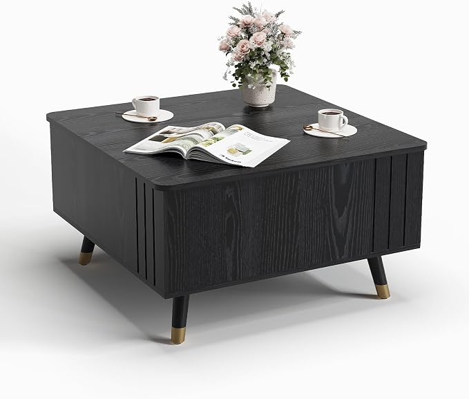SULIVES Lift Top Coffee Table - Image 9