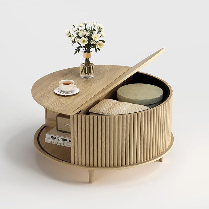 JOINICE Round Coffee Table - Image 7