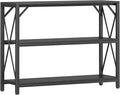 Homeiju Entry Table 40" Width, 3-Tier Entryway Table by Homeiju