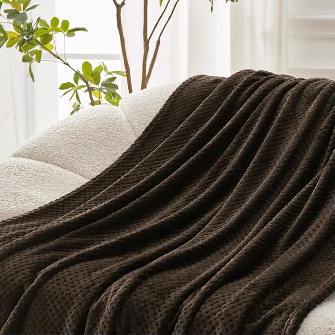 Exclusivo Mezcla Fleece Bed Blanket King Size, Super Soft and Warm Blankets - Image 5