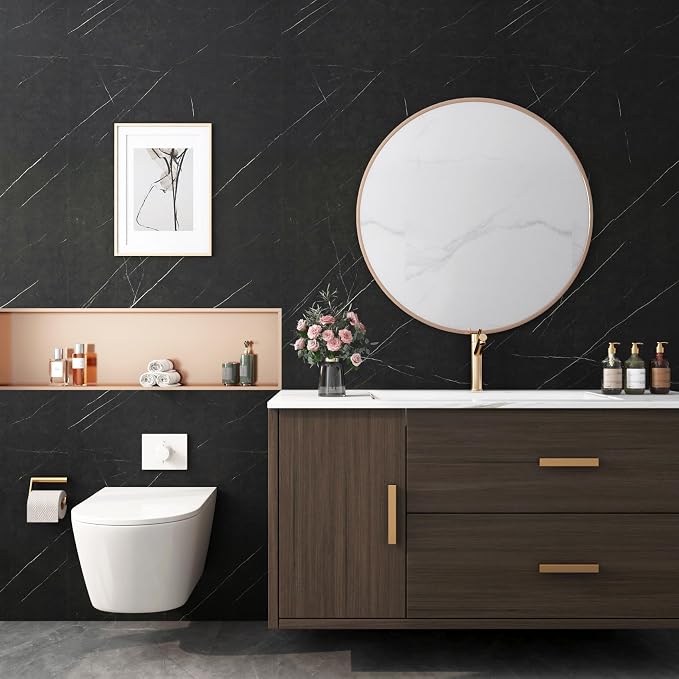 FunStick Black Marble Contact Paper - Image 6