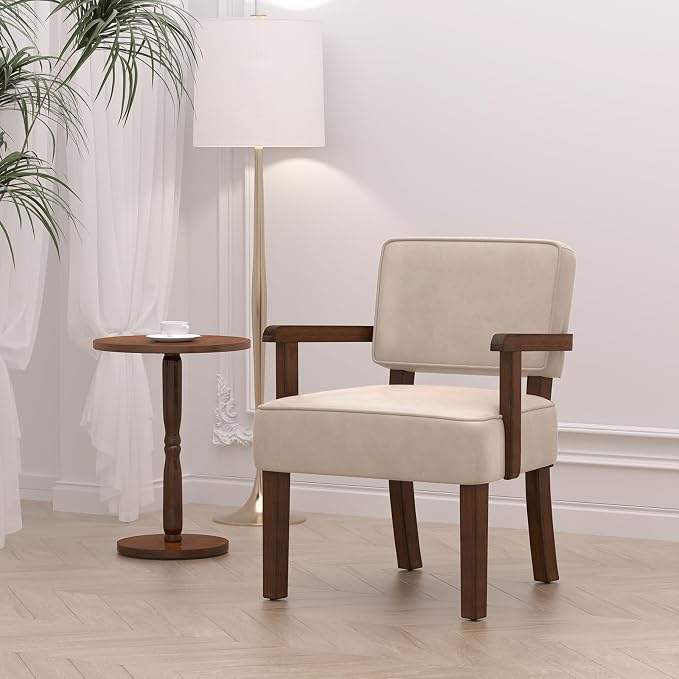 FAGAGA Accent Chair, PU Leather Chair - Image 2