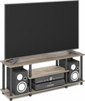 Furinno Turn-N-Tube No Tools 3D 3-Tier Entertainment TV Stand up to 50 inch TV by Furinno-FitsYourSpaceFitsYourBudget