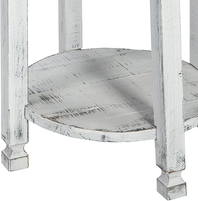 Alaterre Furniture Country Cottage Rustic Farmhouse Nightstand – 20-Inch Side - Image 9
