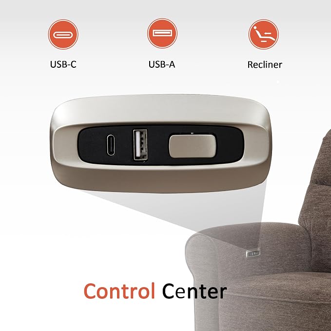 MCombo 87.8" Wall Hugger Power Reclining Sofa - Image 8