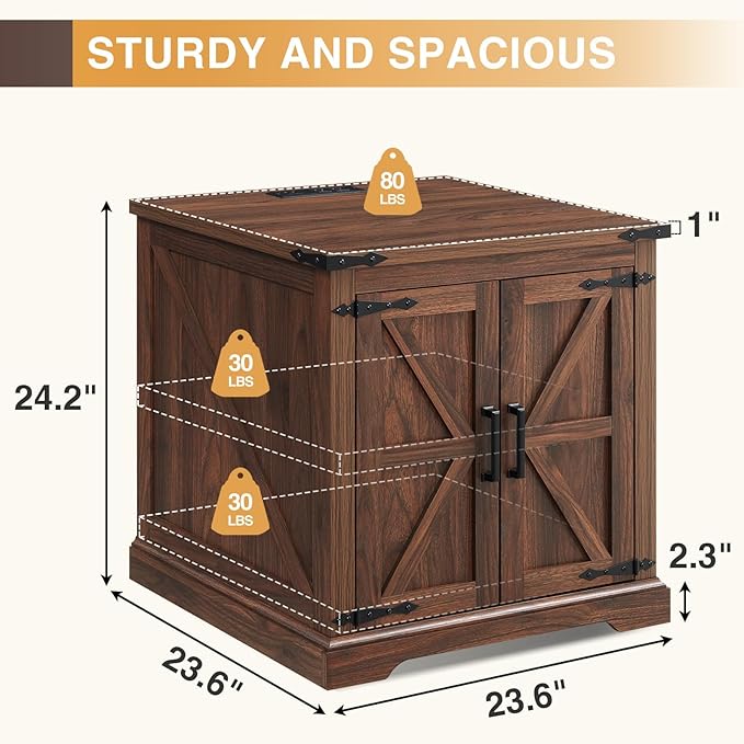 Barnyatoh Farmhouse End Table - Image 2