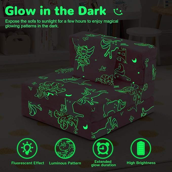 MeMoreCool Foldable Futon Chair Bed - Image 8