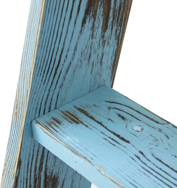 Honest Ladders for Living Room, 5-Tier Blanket Holder, Wall-Leaning Rack - Image 7