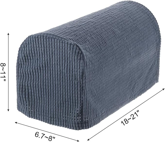 uxcell Stretch Armrest Covers Armchair Anti-Slip - Image 2