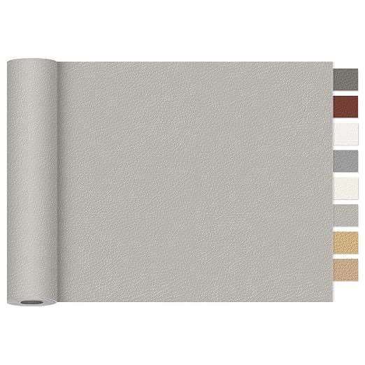Leather Repair Tape, 16 x 30 Inches Self Adhesive Leather Repair Patch，Leather by Unknown