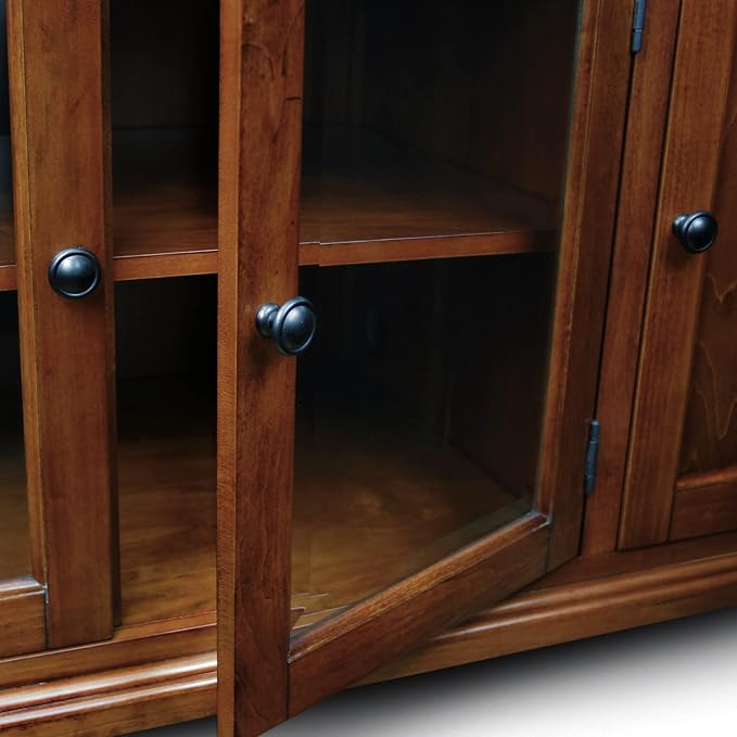 Leick Home 87360 TV Stand with Enclosed Storage - Image 6