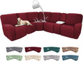 100% Waterproof Sectional Recliner Couch Covers by ROFASVCO