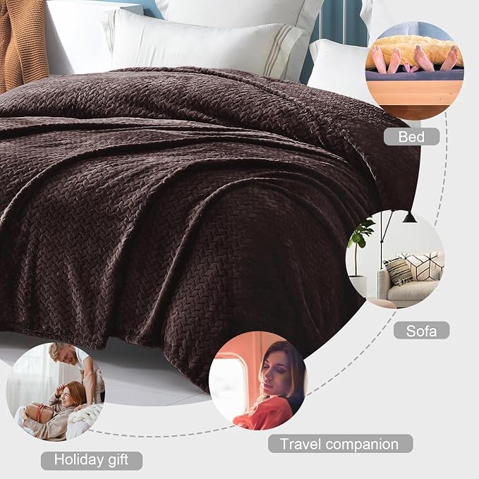 Exclusivo Mezcla Fleece Queen Size Blanket - Image 3