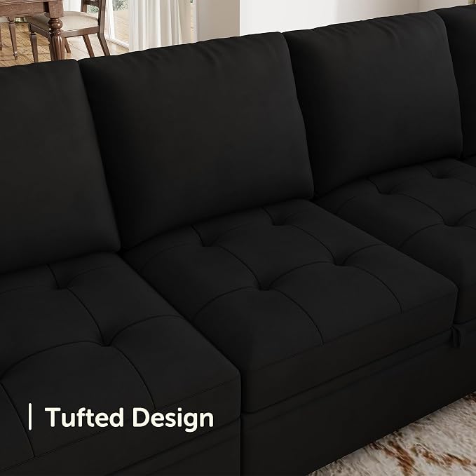 HONBAY Modular Sectional Couch L Shaped Sofa - Image 7