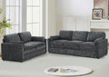Chenille Upholstered Sofa Set by LESOFAIR