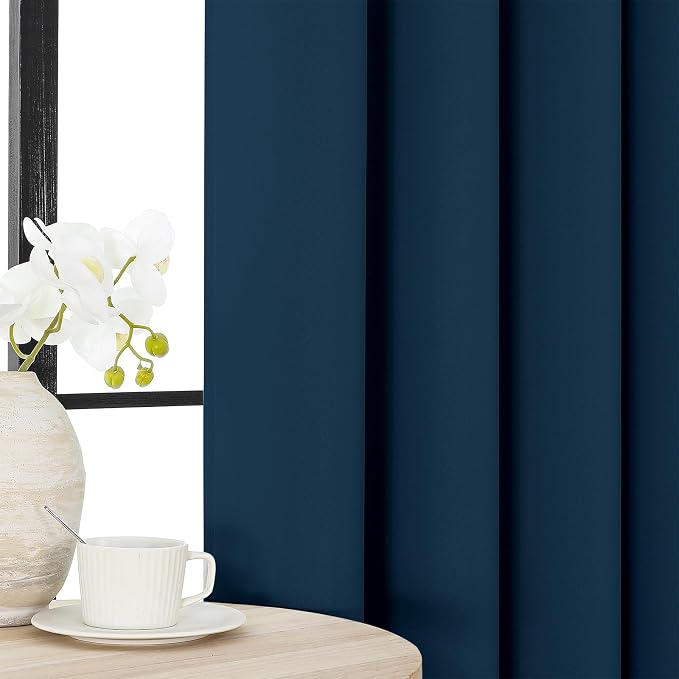 Joydeco Blackout Curtains 72 Inches Long 2 Panels Set, Thermal Insulated Long - Image 5