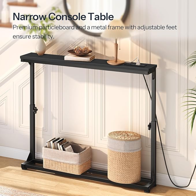 HOOBRO Narrow Console Table - Image 3