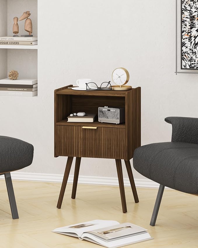 JOONEE Nightstand, Modern Bedside Table - Image 7