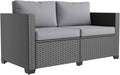 Aoxun 1 Piece Outdoor Patio Furniture Set 2 Seats by Aoxun