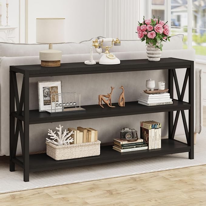 FATORRI Console Table for Entryway, Long Sofa Table - Image 7