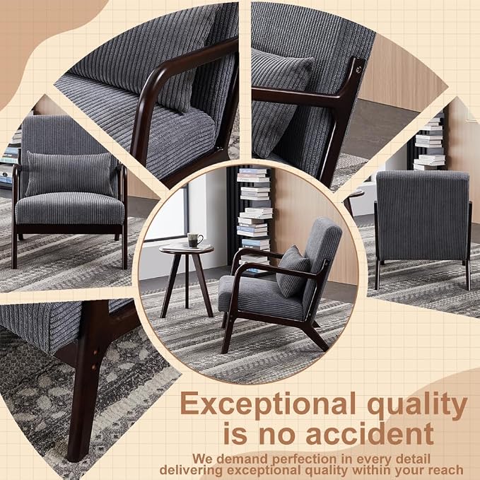 Mid-Century Modern Accent Chair - Image 7