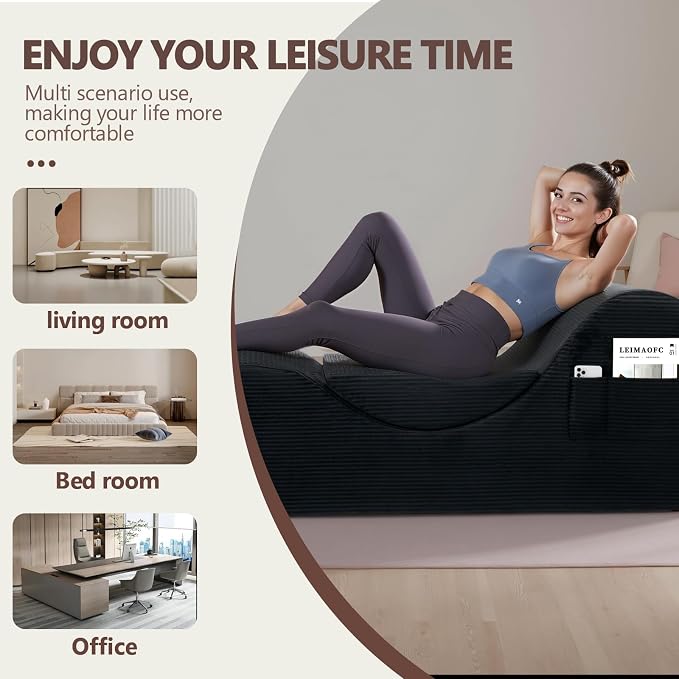 Yoga Chair Lounge for Adult, Ergonomic Chaise Lounge Chair - Image 3