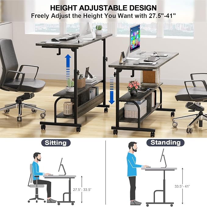 Armocity Rolling Standing Desk - Image 6