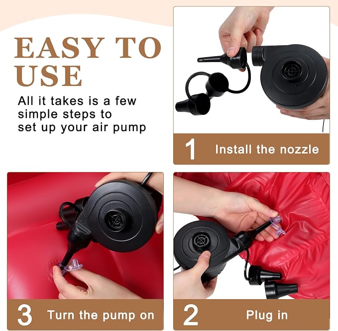 Realspring 6 9 12 Pcs Inflatable Bean Bag Chairs - Image 3
