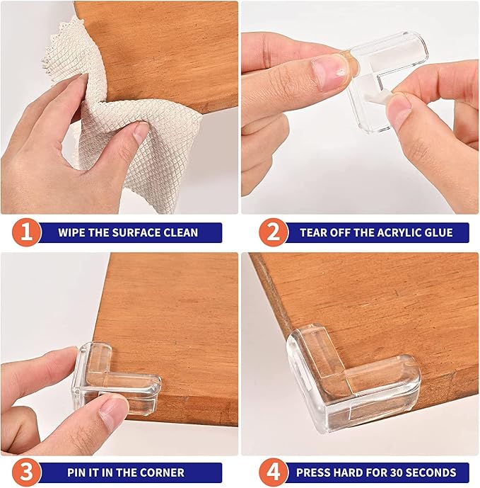 20 Pack Corner Protector Baby, Table Corner Protectors - Image 6