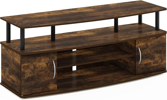 Furinno Jaya Entertainment Center Stand Unit/TV Desk - Image 5