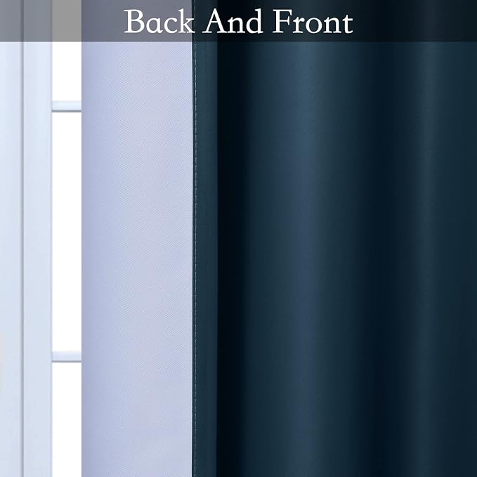 SimpleHome Ombre Curtains 52 x 84 Inch - Image 3