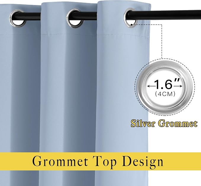 NICETOWN Room Darkening Grommet Panels - Image 2