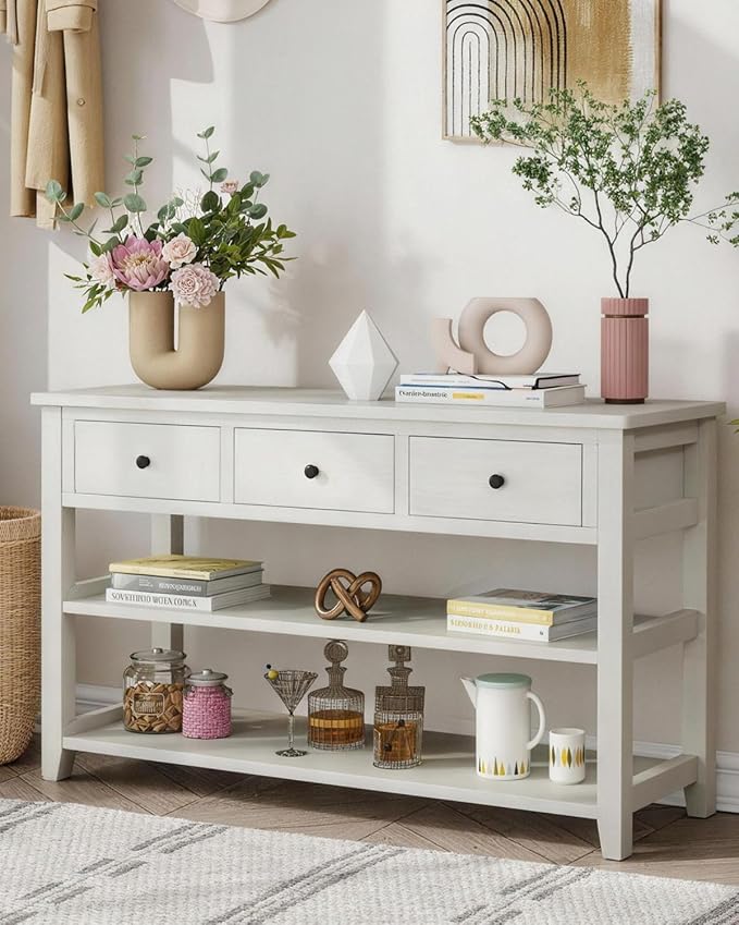 Karl home Console Table Entryway Desk, Sofa Side Table by Karlhome