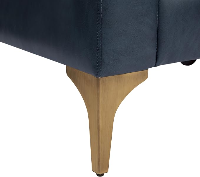 Serta Triton 55.5" Loveseat, Transitional Modern, Dreamcoil Comfort, Metal Legs - Image 8