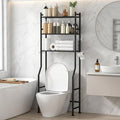 GloTika 3-Tier Over Toilet Storage - 150lb Total Capacity Metal Bathroom by QualityHomewareTimlessComfort
