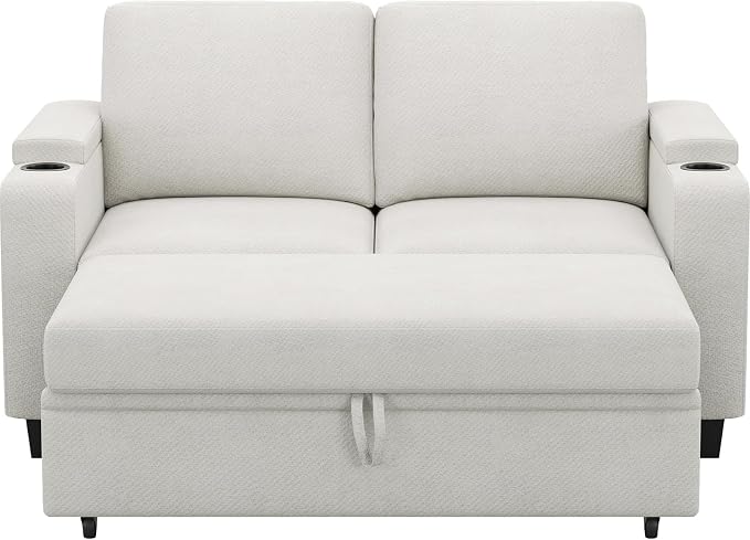 Belffin Chenille Sectional Sleeper Sofa by Belffin