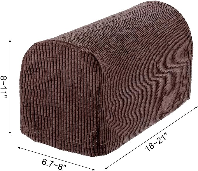 uxcell Stretch Armrest Covers Armchair Anti-Slip - Image 2