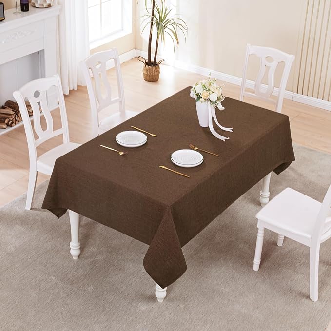 BALCONY & FALCON Square Tablecloth Washable Wrinkle Resistant and Water Proof - Image 5