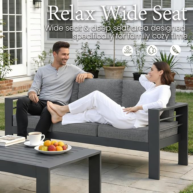LayinSun Aluminum Furniture Set - Image 4