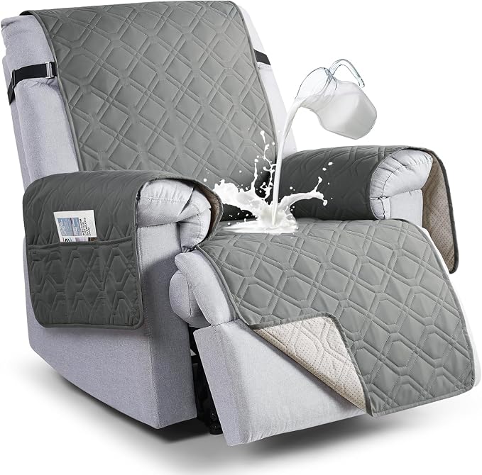 VANSOFY 100% Waterproof Recliner Chair Covers, Recliner Cover Non-Slip Dog by VANSOFYFURNITURECOVERS