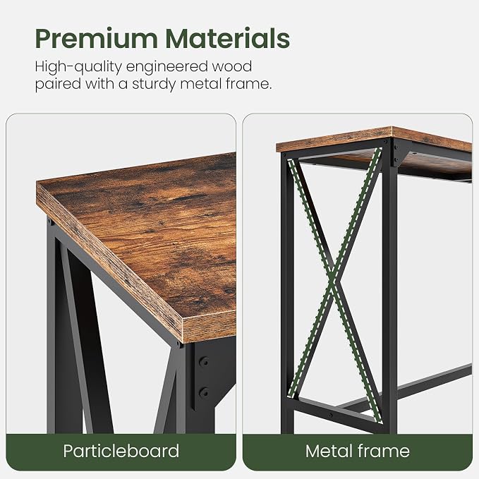 CHOEZON 55'' Bar Table, Kitchen Dining Table - Image 8