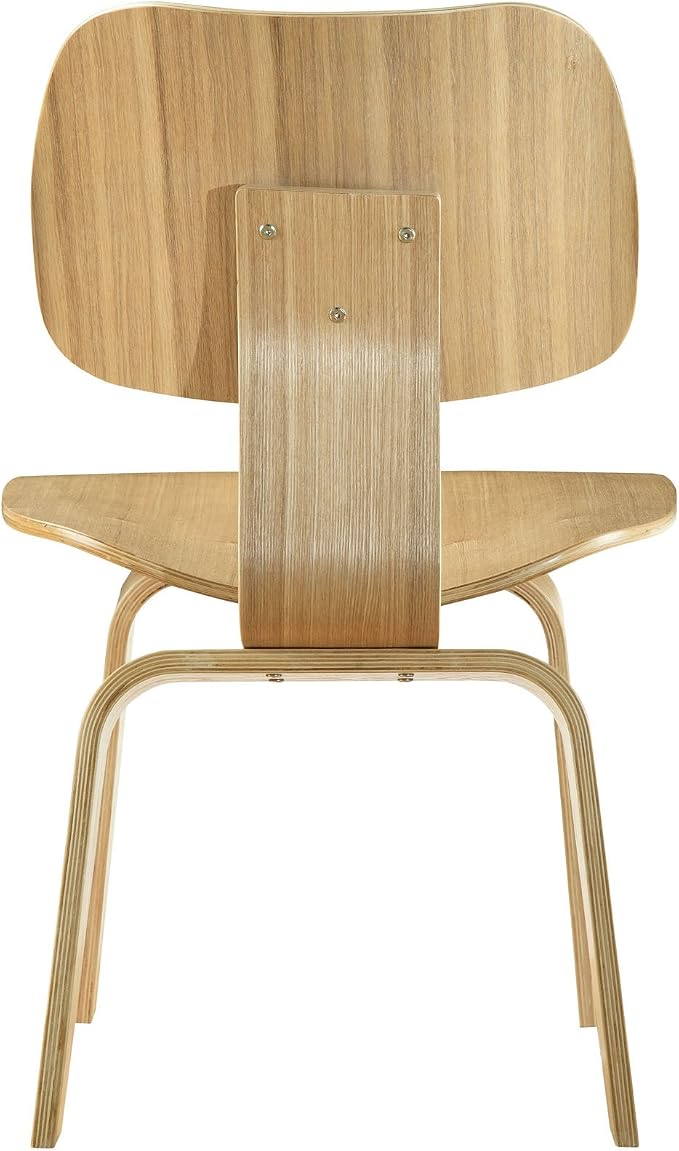 Modway Fathom Mid-Century Modern Molded Plywood Kitchen and Dining Room Chair - Image 5