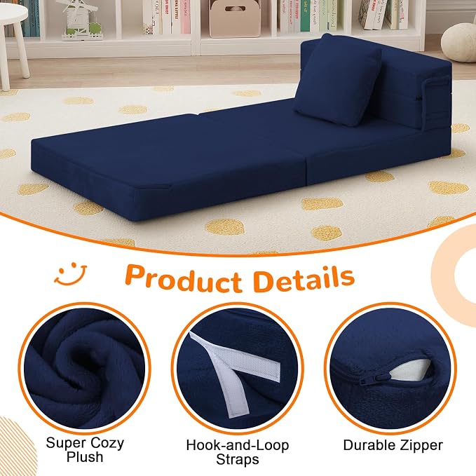 MeMoreCool Foldable Futon Chair Bed - Image 7