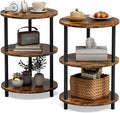 XBurmo Small Round End Table by XBurmo