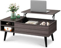 WLIVE Lift Top Coffee Table for Living Room, Small Coffee Table by WLIVE