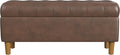 Homepop Home Decor | Tufted Ainsley Button Storage Ottoman Bench by HomePop