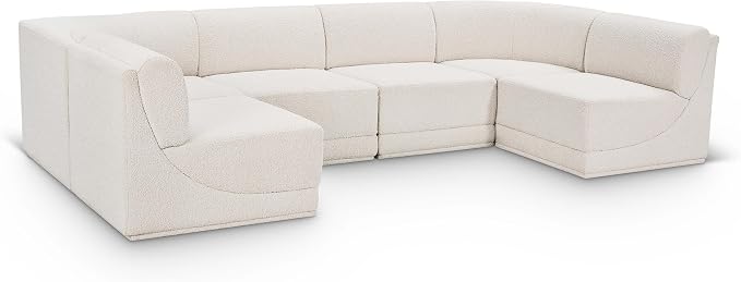 Meridian Furniture 118Cream-Sec6B Ollie Collection Modern | Contemporary by MeridianFurniture