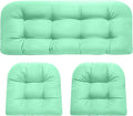 DANGHOOGY Wicker Chair Cushions, Waterproof Outdoor Loveseat Cushions by DANGHOOGYFurnitureCushions